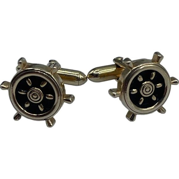 Vintage SWANK helm cuff links. - Picture 1 of 7